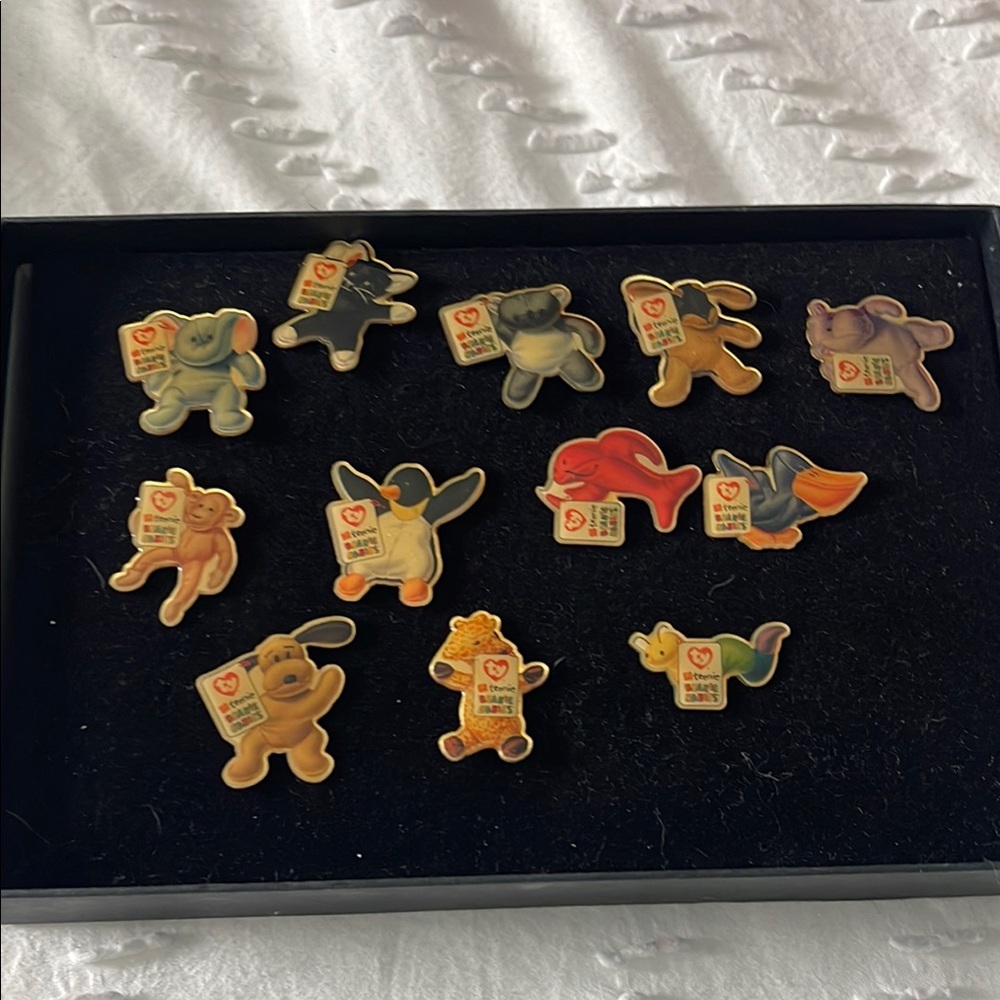 Classic Blue and Red Stuffed Animals Collection